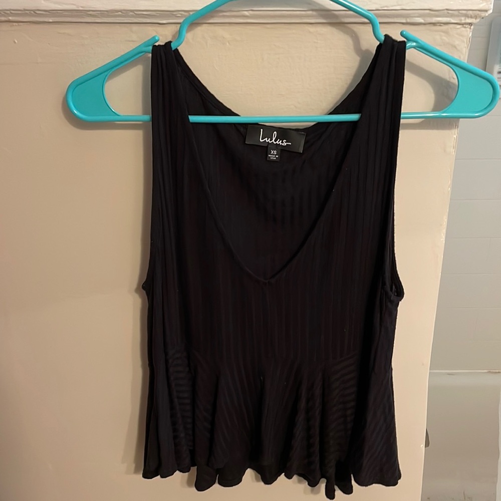 Crop tank top